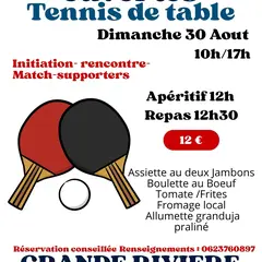 Journées portes ouvertes Tennis de Table