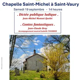 Journés européennes du patrimoine : Dictée publique et contes fantastiques