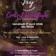 Joy, concert acoustique