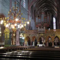 Le jubé de l'église Saint-Pierre-le-Jeune est unique en Alsace DR