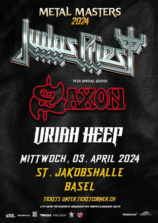 Le groupe Judas Priest sera en concert à Bâle en 2024