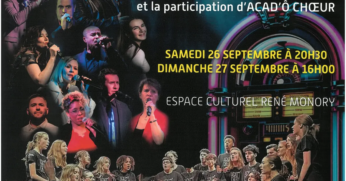 Juke Box Family et la participation d'Acad'ô Choeur en concert