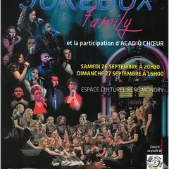 Juke Box Family et la participation d'Acad'ô Choeur en concert