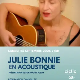 Julie Bonnie en accoustique