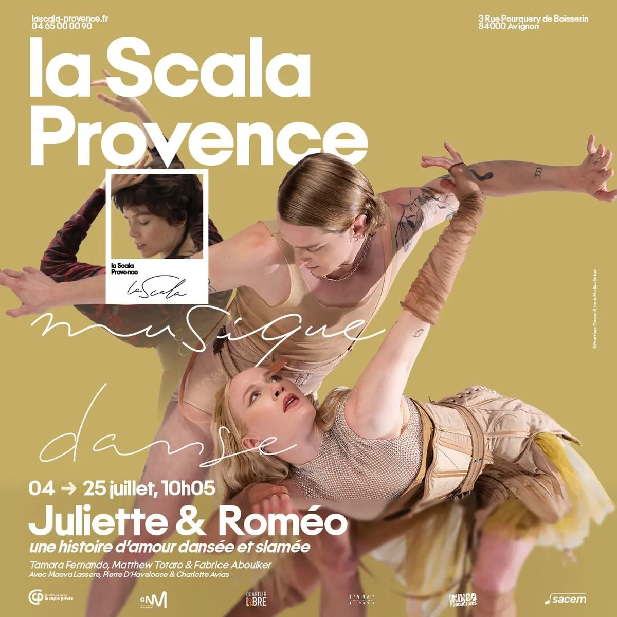 Juliette et Roméo - La Scala, Avignon