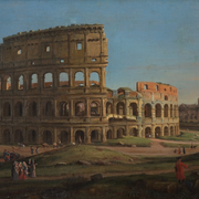 Jumelage Paris - Rome : Il Colosseo de Gaspar Van Wittel