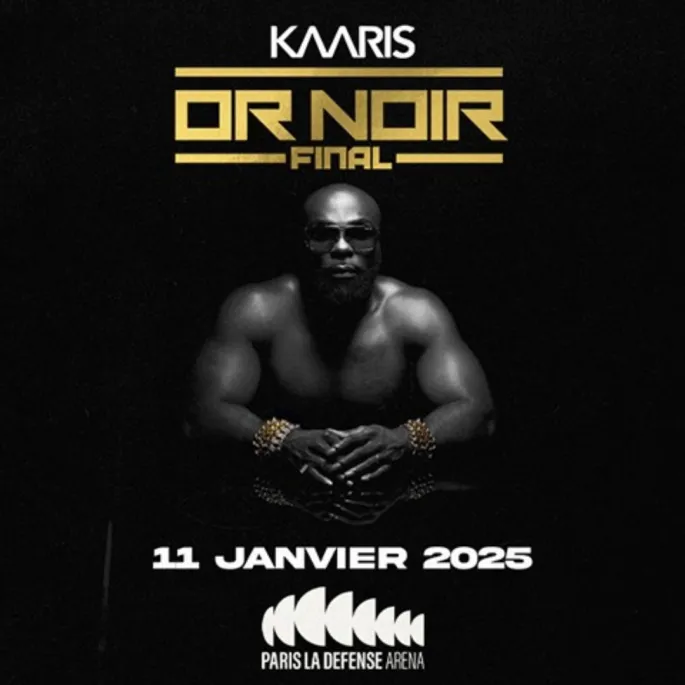 Kaaris : le final de la tournée des 10 ans de l\'album Or noir à La Défense Arena 