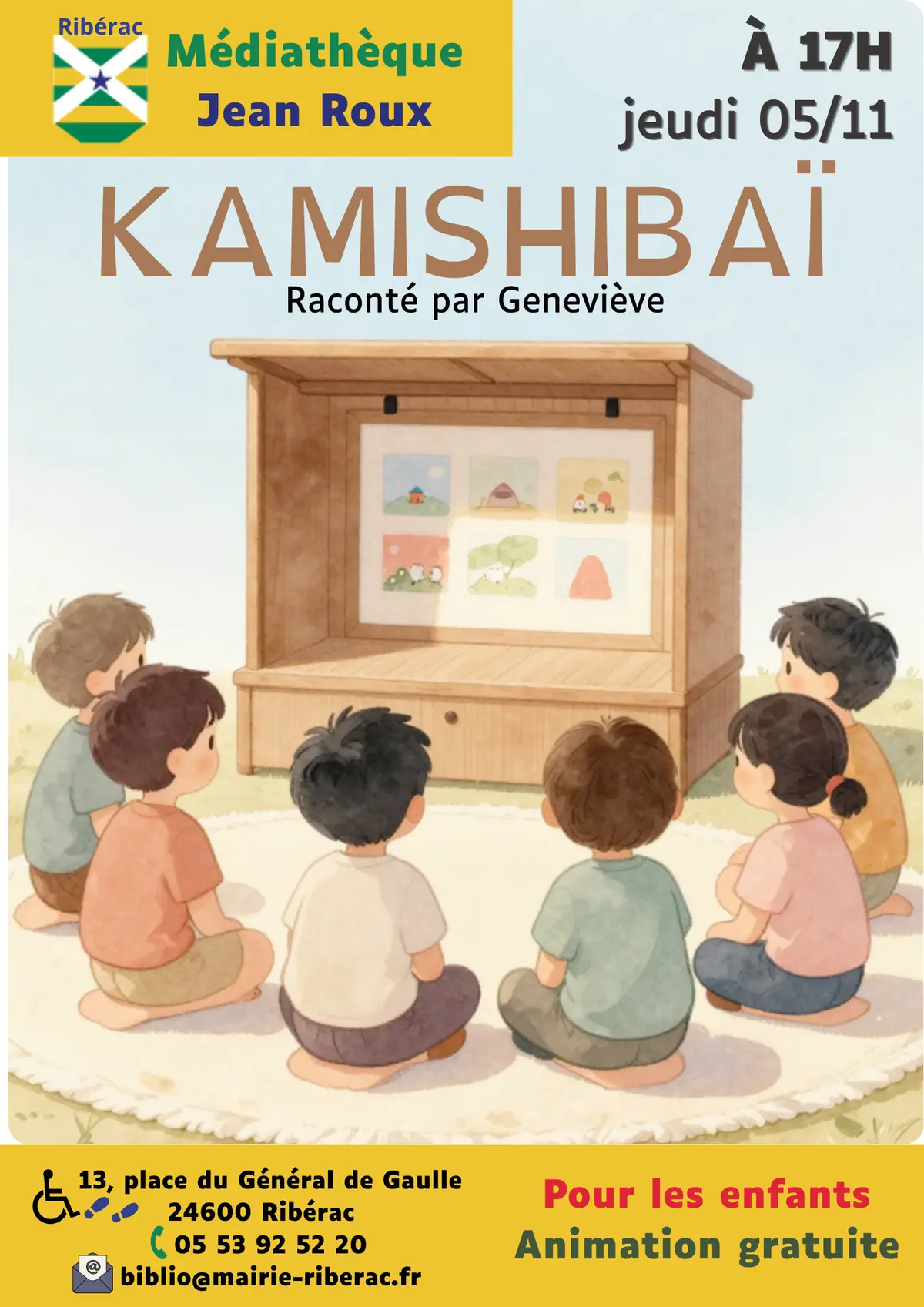 Kamishibaï raconté par Geneviève