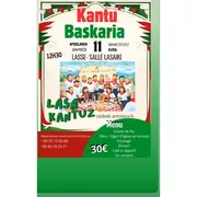 Kantu baskaria : repas chanté