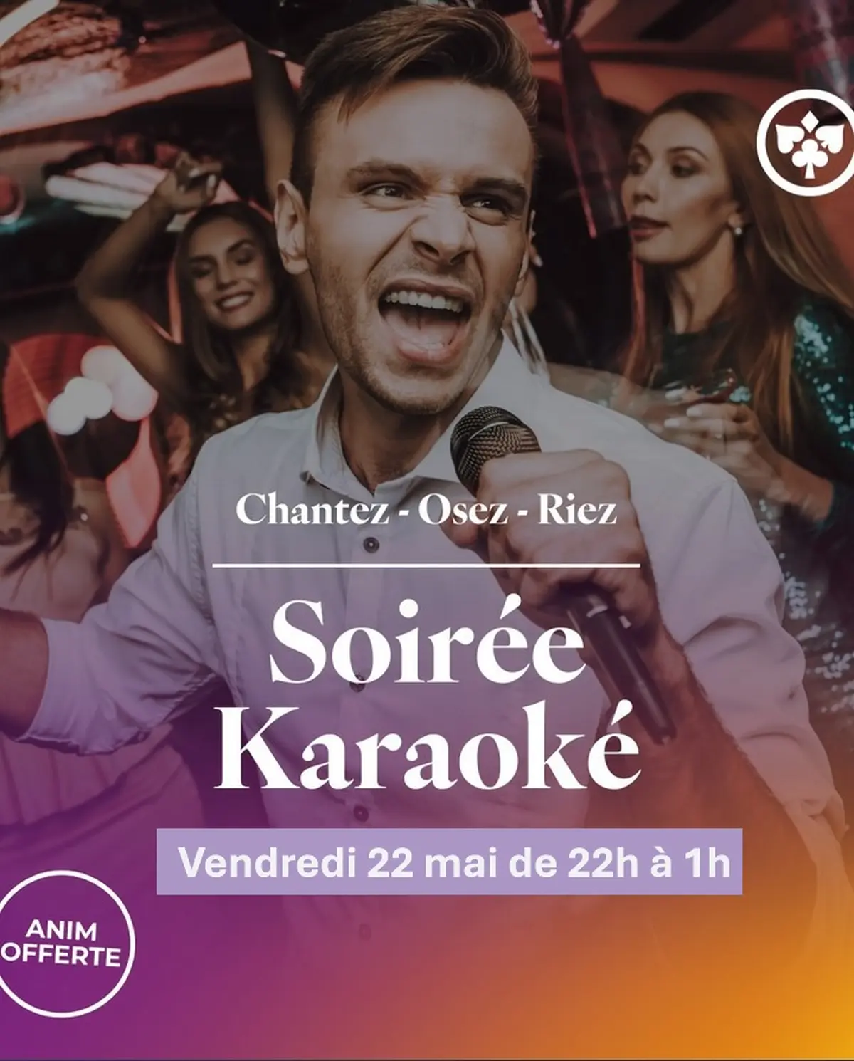 Karaoké au Casino JOA