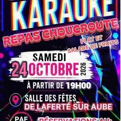 Karaoké et repas choucroute