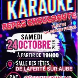 Karaoké et repas choucroute