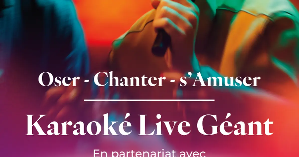 Karaoké Live Géant