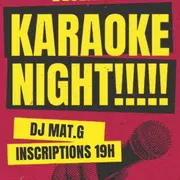 Karaoké Night !