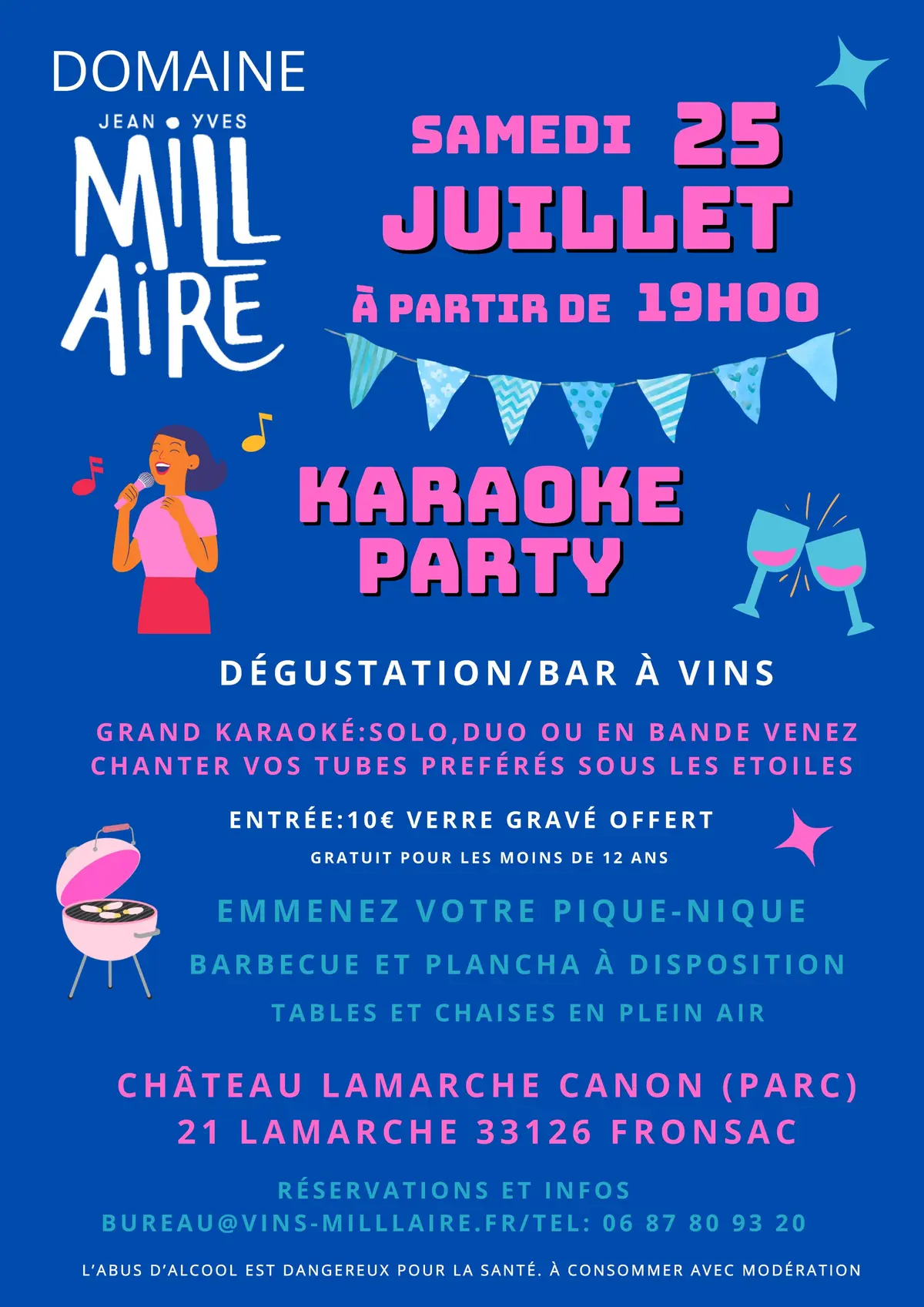 Karaoke party au Domaine Jean-Yves Millaire
