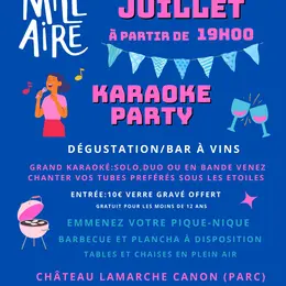 Karaoke party au Domaine Jean-Yves Millaire