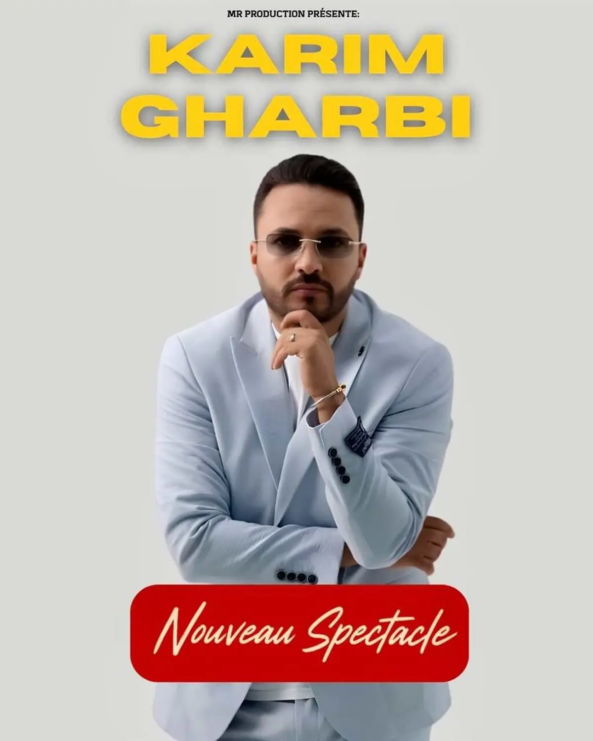 Karim Gharbi dans son nouveau spectacle