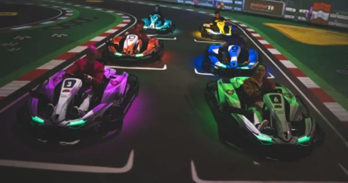 Karting indoor en réalité augmentée à Notre-Dame-d'Oé (37)