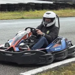 Karting sur le circuit Pondinois à Pont-d'Ain  (01)