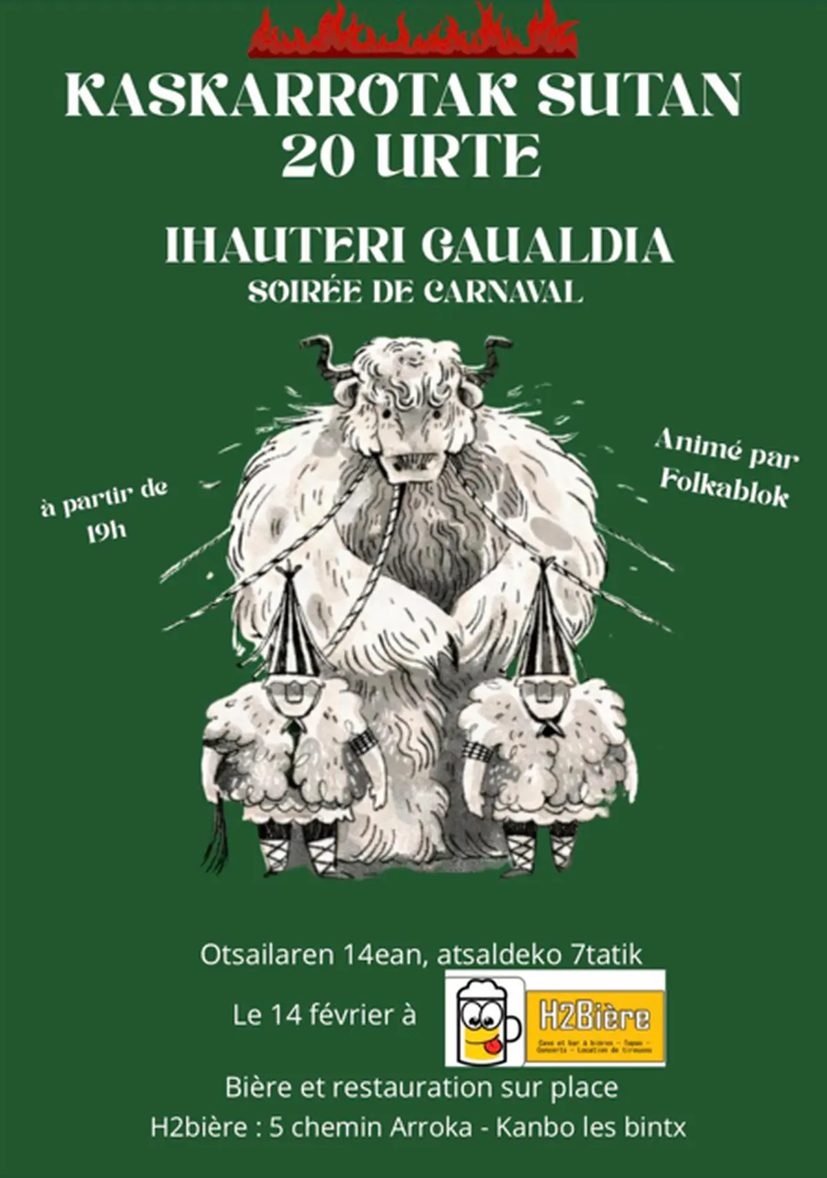 Kaskarotak Sutan 20 urte