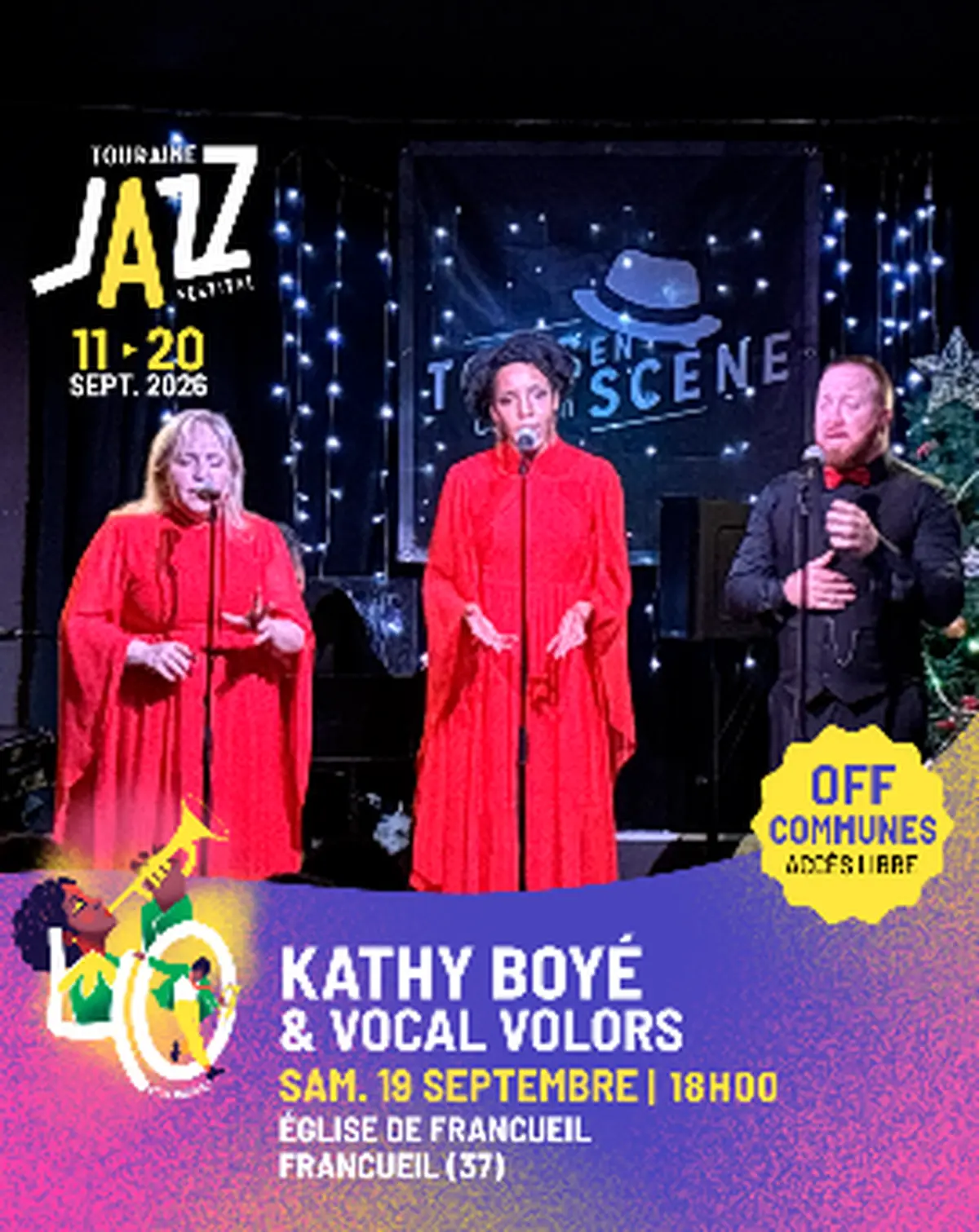 Kathy Boyé & Vocal Colors - Touraine Jazz Festival