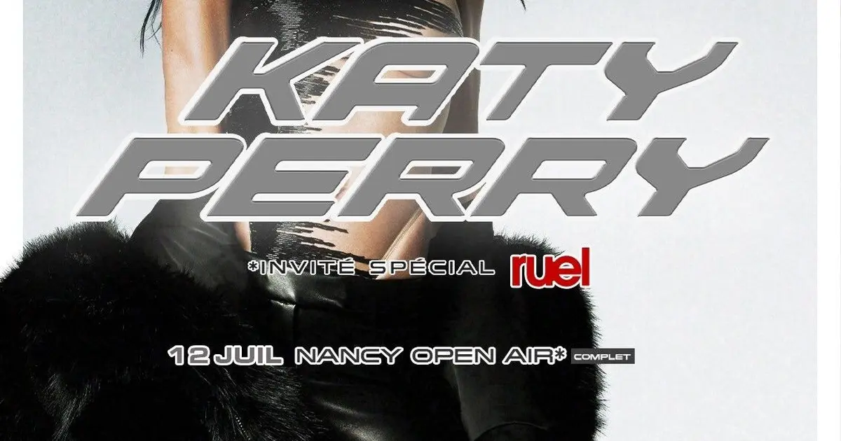 Katy Perry au Nancy Open Air 2026