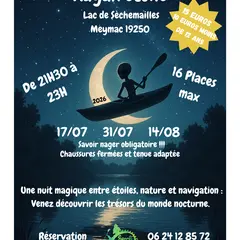 Kayak étoilé