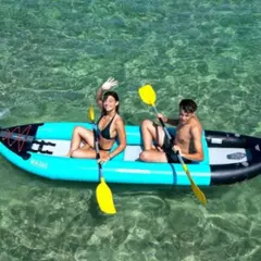 Kayak plage de la Garonnette à Sainte-Maxime (83)