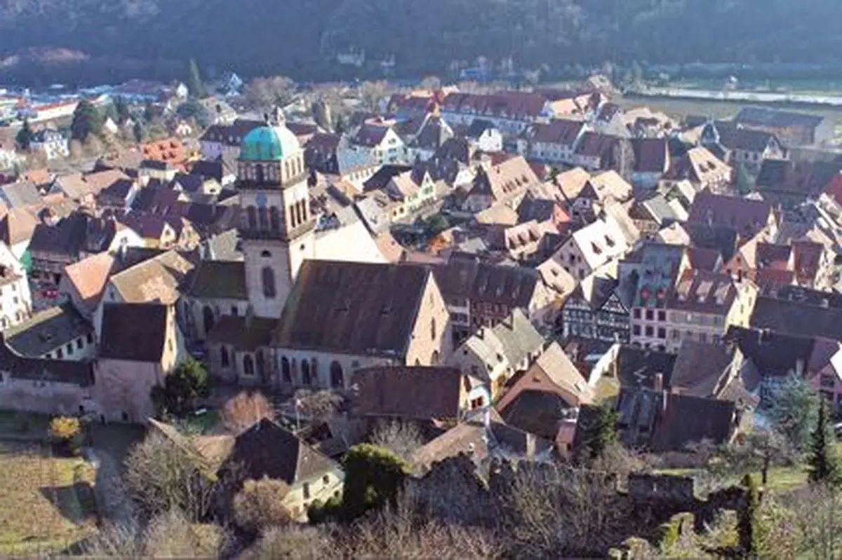 Kaysersberg vu d'en haut