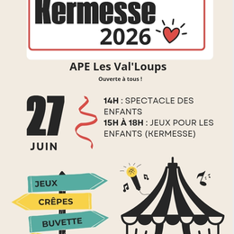 Kermesse de l'école de Vallière