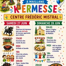 Kermesse de L'école Notre Dame de Grâce de maillane