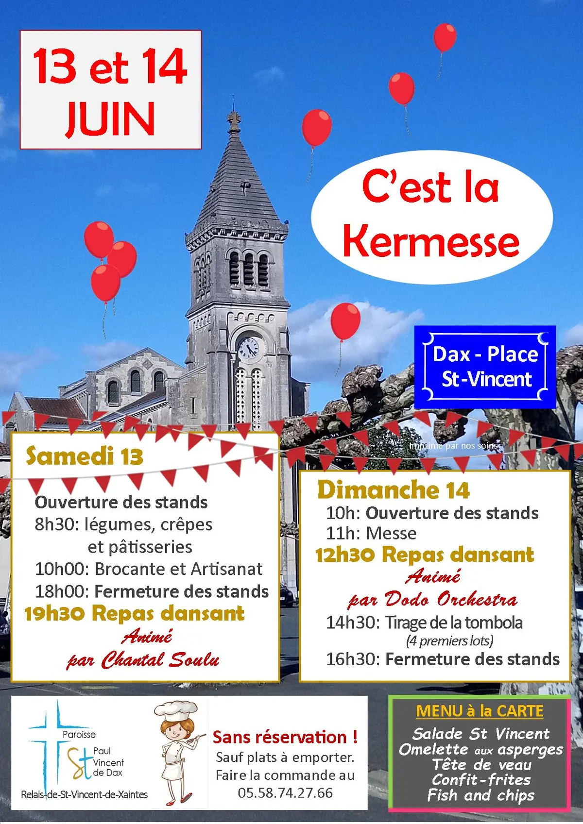 Kermesse de Saint-Vincent-de-Xaintes