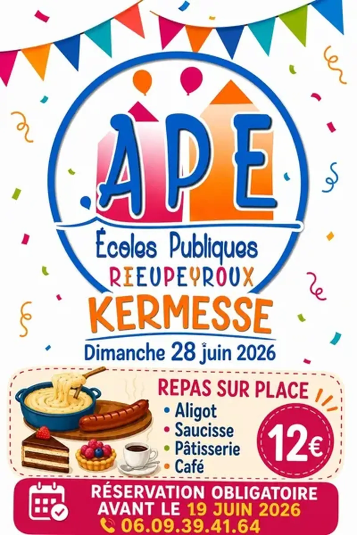 Kermesse des écoles publiques