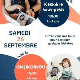 Keskili le tout petit - des histoires pour les 0-3 ans.