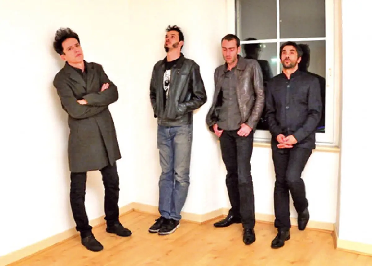 Killing Lawrence, composé de gauche à droite, de Laurent, Francky Bang, Eric.S et Lionel Pezzano