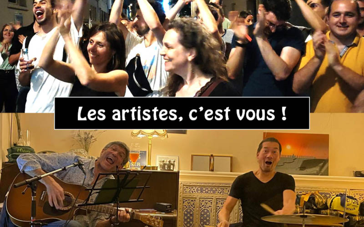 SAMEDI 18 AVRIL - Chantons tous ensemble avec des musiciens en live