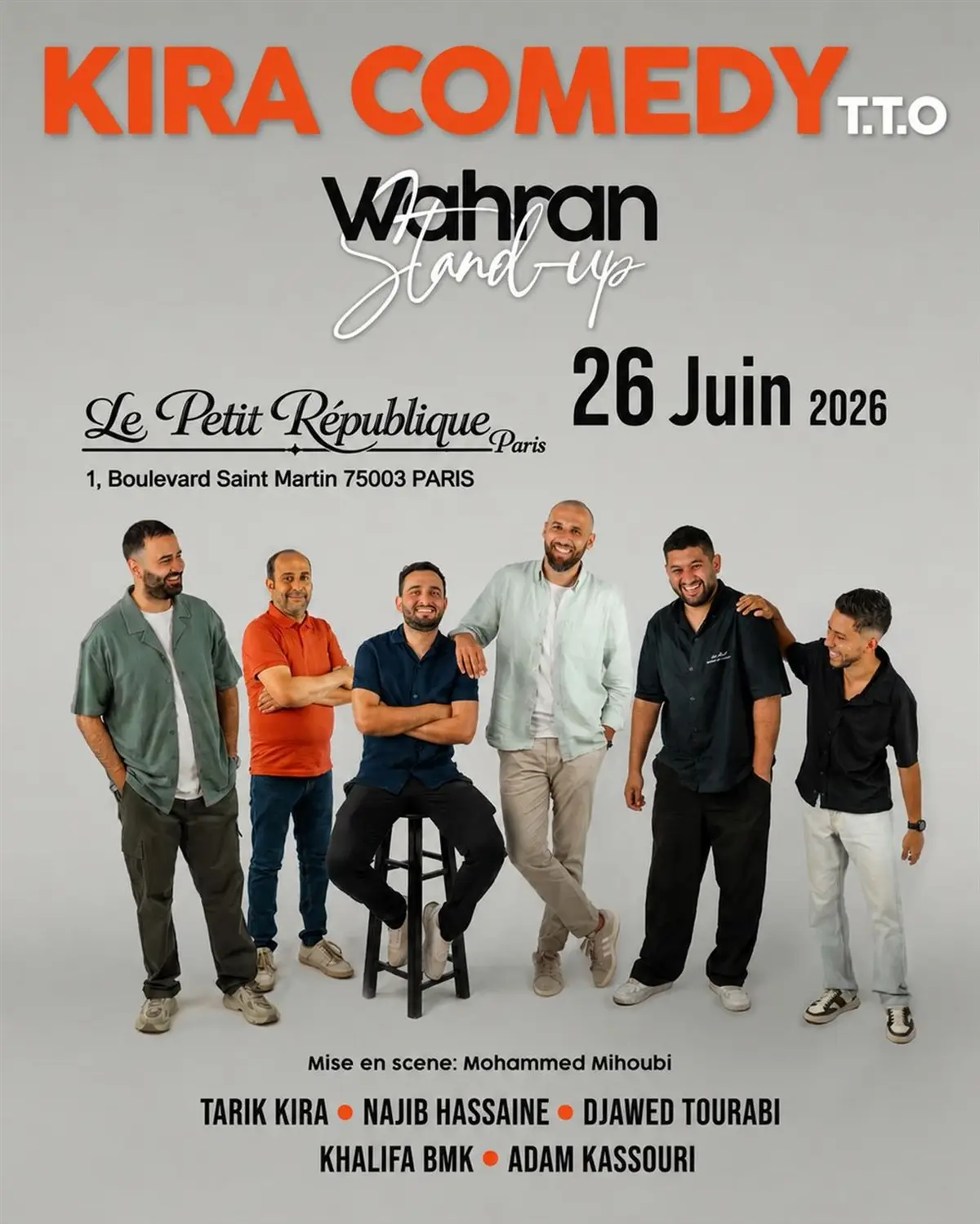 Kira Comedy présente Wahran Stand-up