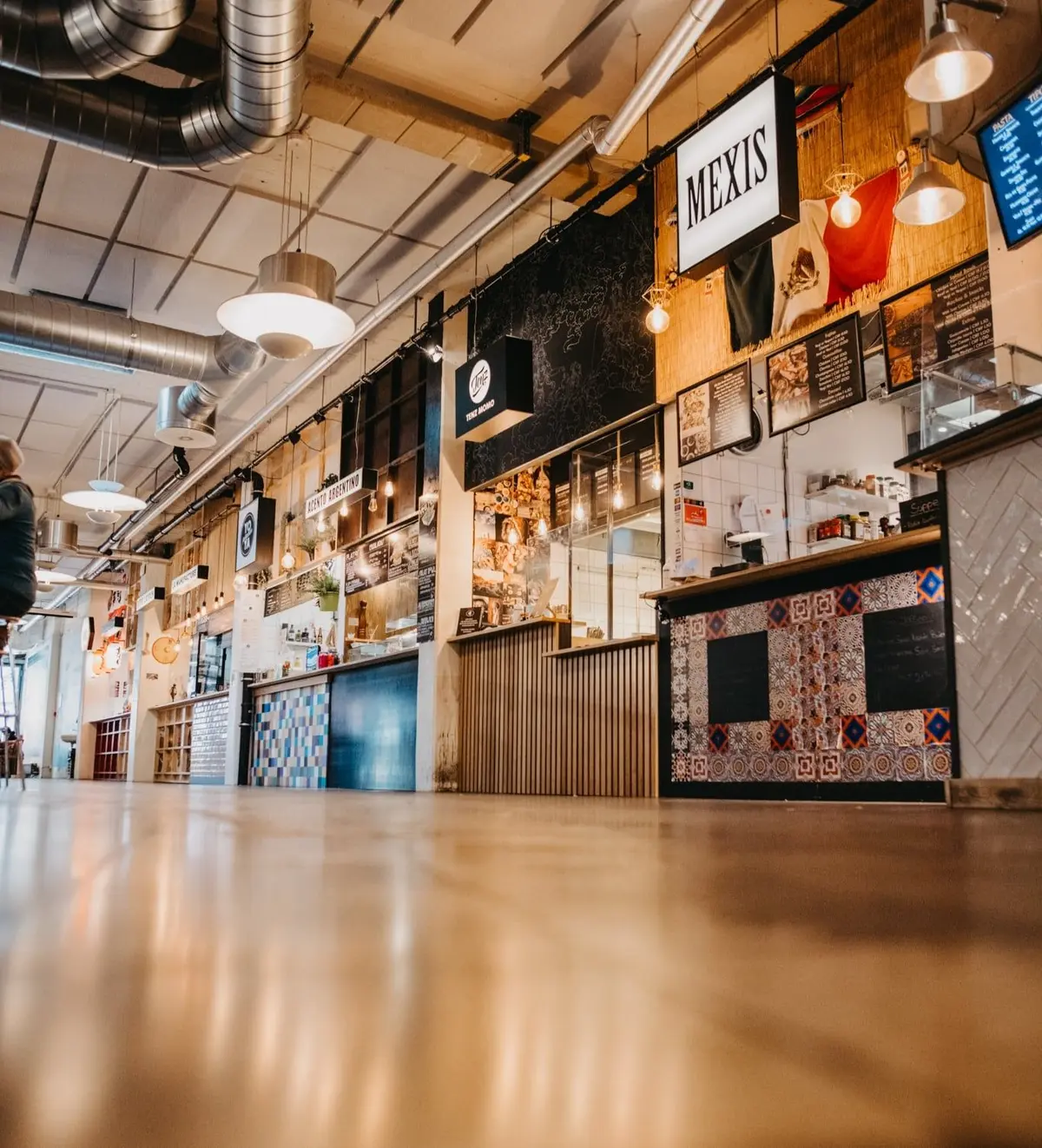 Klara, le food court bâlois branché