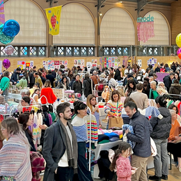 Klin d’œil, 5e édition spéciale Noël du marché de créateur·rices au Carreau du Temple
