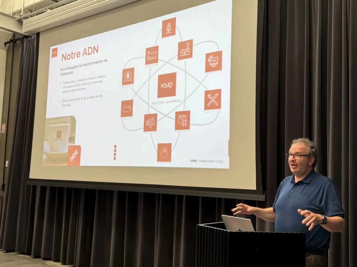 Patrick Rein est le directeur général de KMØ.