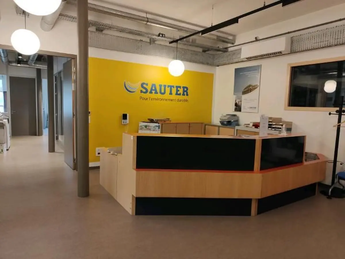Les bureaux de l'entreprise Sauter France au sein de KMØ.
