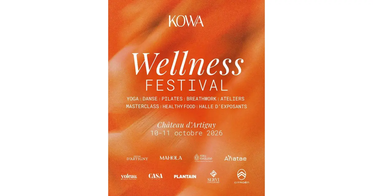 KOWA Wellness Festival : un festival de bien-être au Château d'Artigny à Montbazon