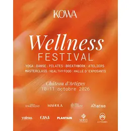 KOWA Wellness Festival : un festival de bien-être au Château d'Artigny à Montbazon