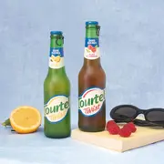 Kronenbourg lance deux nouvelles bières Tourtel Twist 0,0 % sans sucres en saveurs citron et framboise depuis Obernai