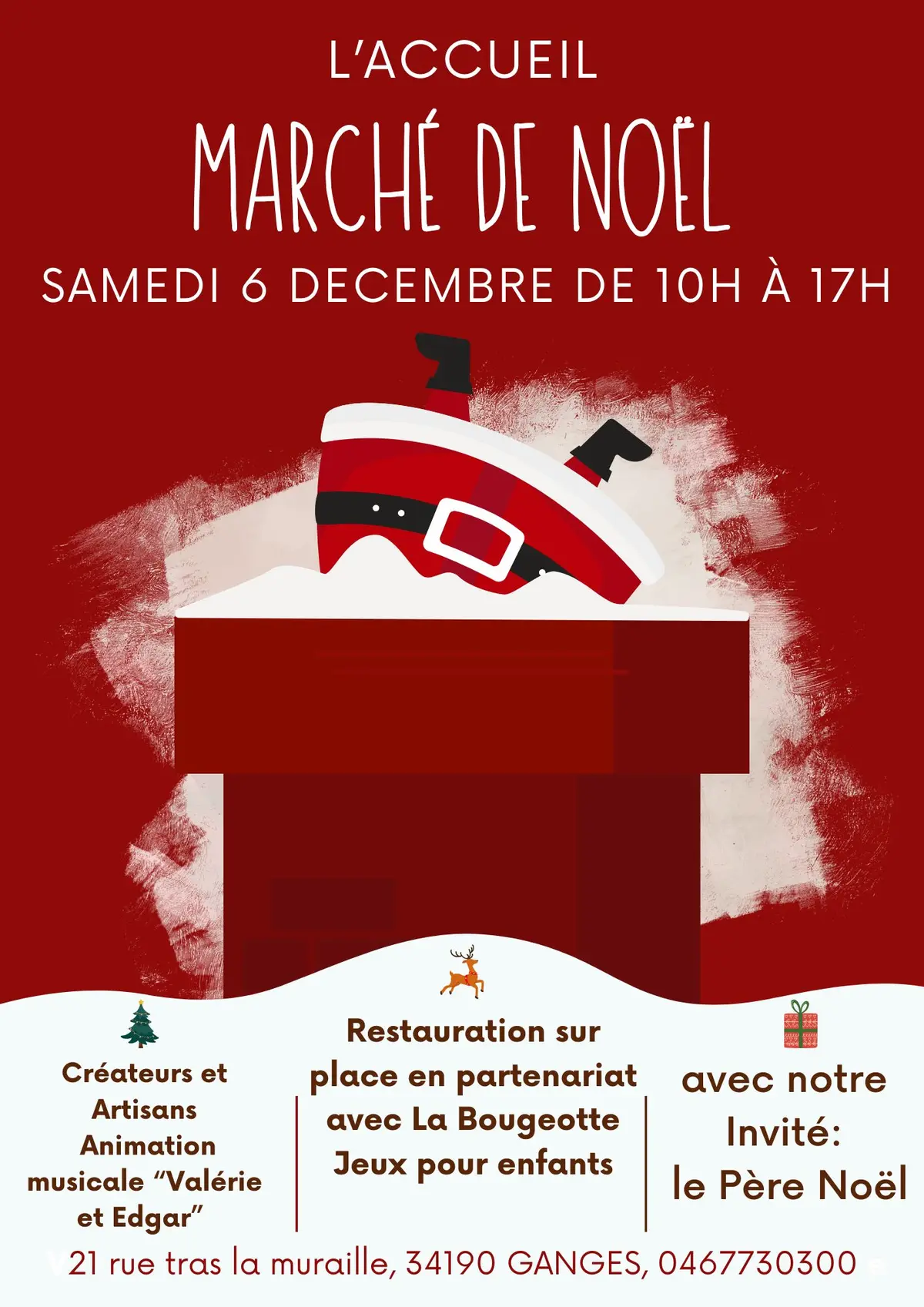 L'Accueil Fait Son Marché De Noël