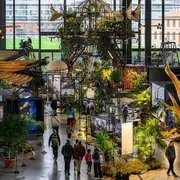 L'Aéroflorale II à la Halle de La Machine de Toulouse : une serre volante au cœur du bestiaire mécanique