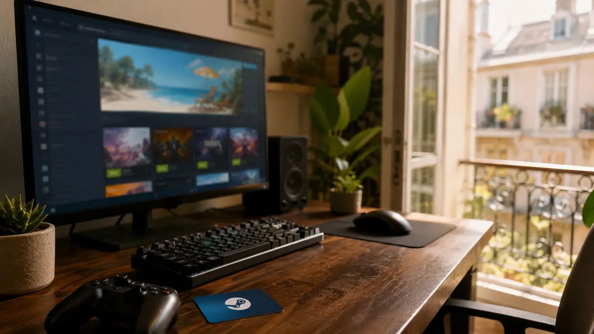 L’agenda gaming de l’été 2026 en France : Soldes d’Été Steam, sorties indépendantes et pourquoi préparer son solde Steam dès mai