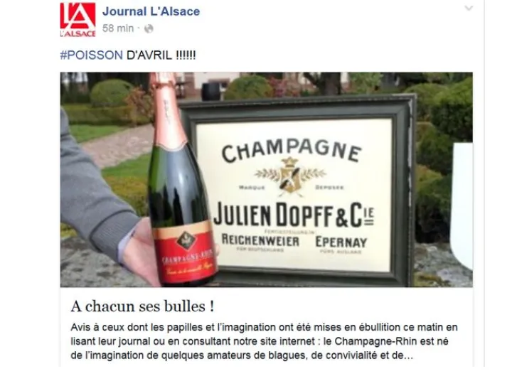 L'Alsace : le Crémant devient le Champagne-Rhin