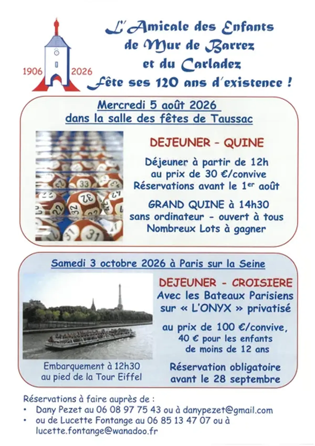 L'amicale des Enfants de Mur-de-Barrez et du Carladez fête ses 120 ans !