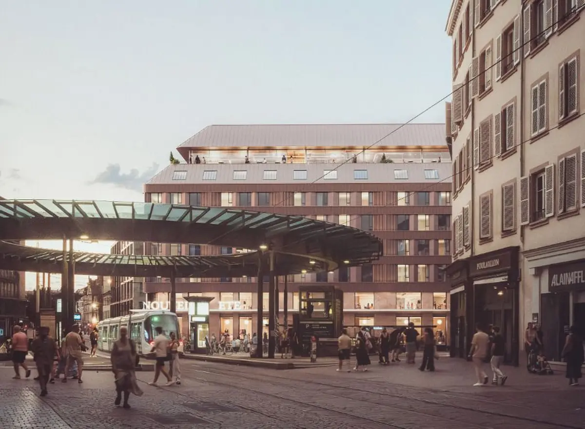 L’ancien Printemps de Strasbourg va accueillir Zara, un hôtel Motel One et un rooftop